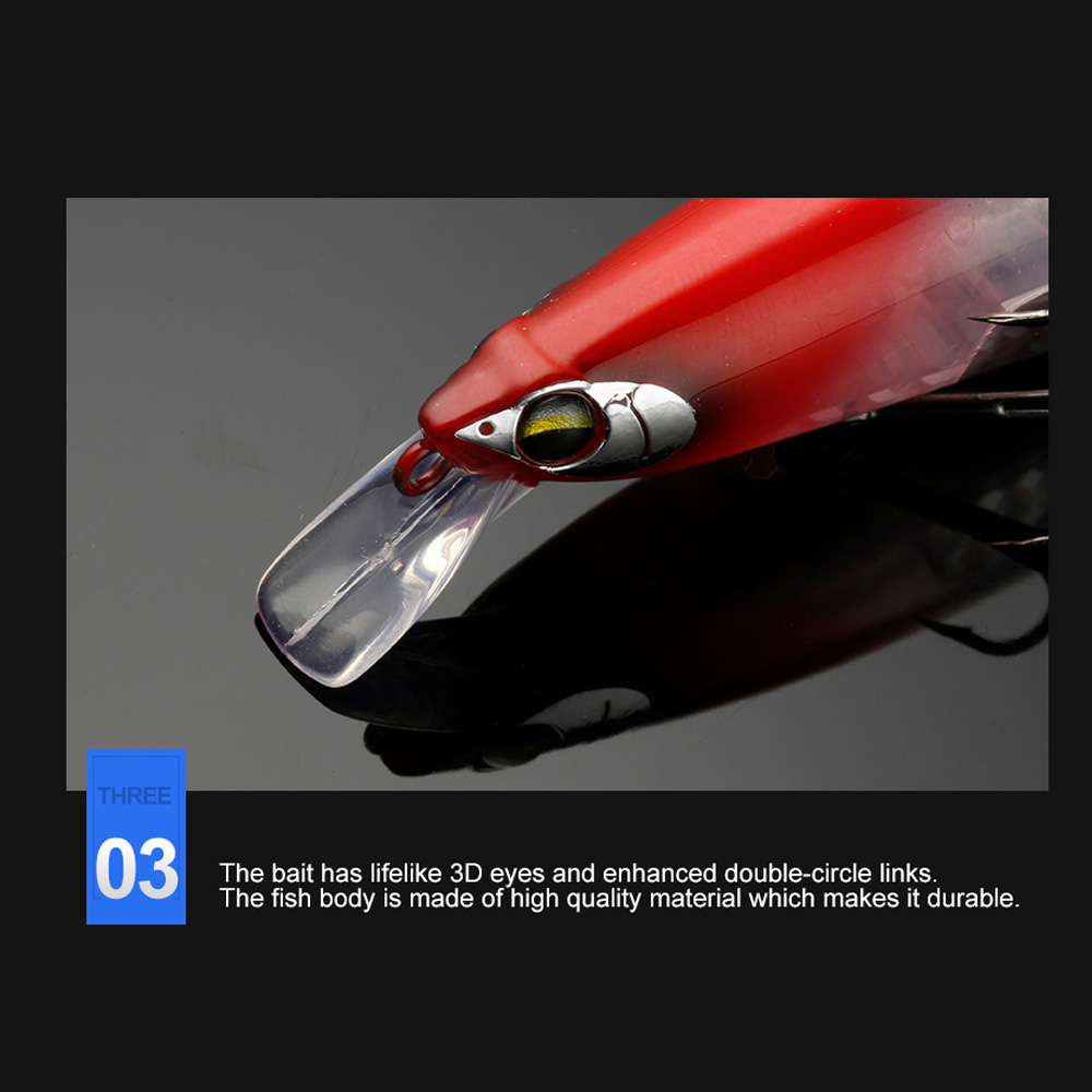 JOHNCOO Floating Minnow 130mm  - Fishing Lure Blade Bait ulasan dan harga
