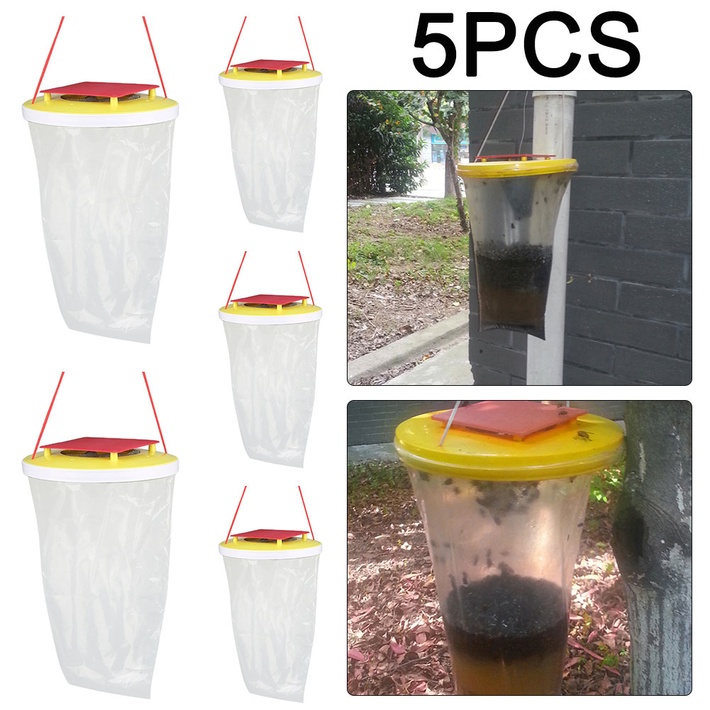 1-10PCS set Fly Trap Hanging F - Fishing Lure Kit ulasan dan harga