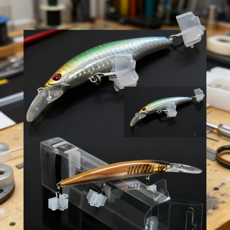 195Pcs Open Slot Treble Hook P - Fishing Lure Soft Plastic ulasan dan harga