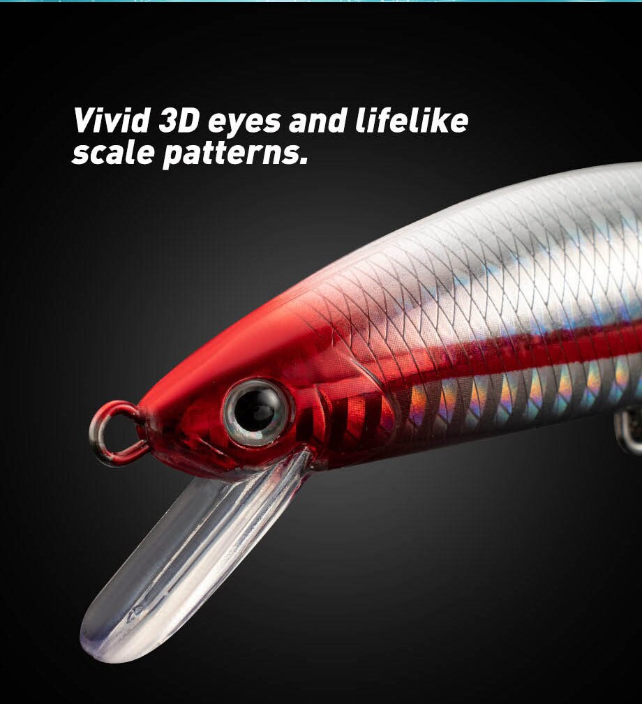 Fishing Lure Sinking Minnow 13 - Fishing Lure Crankbait ulasan dan harga