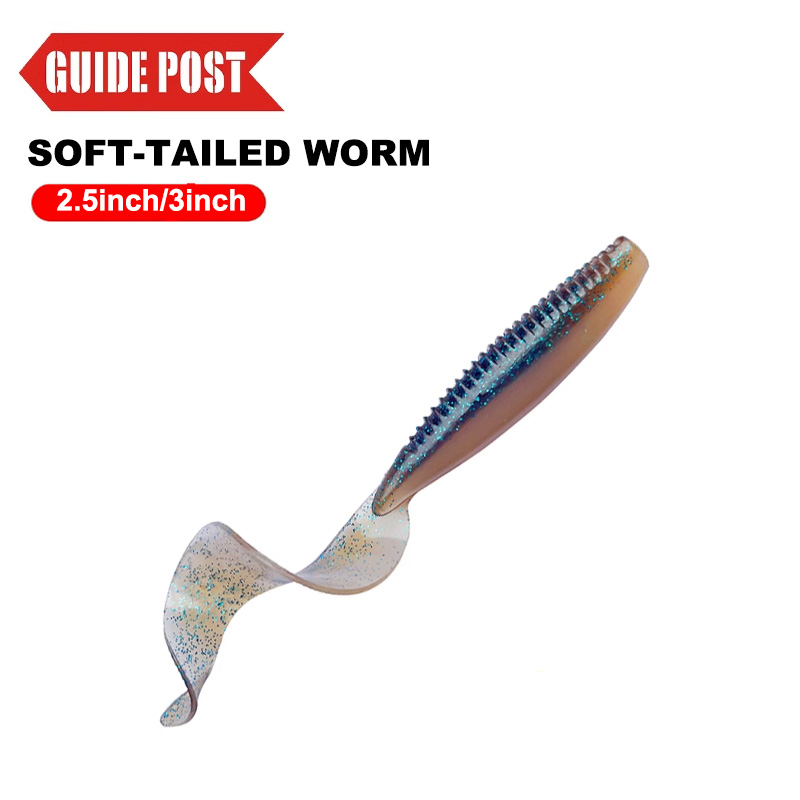 GUIDE POST 2.0/2.5/3.0inch Sof - Fishing Lure Soft Plastic ulasan dan harga