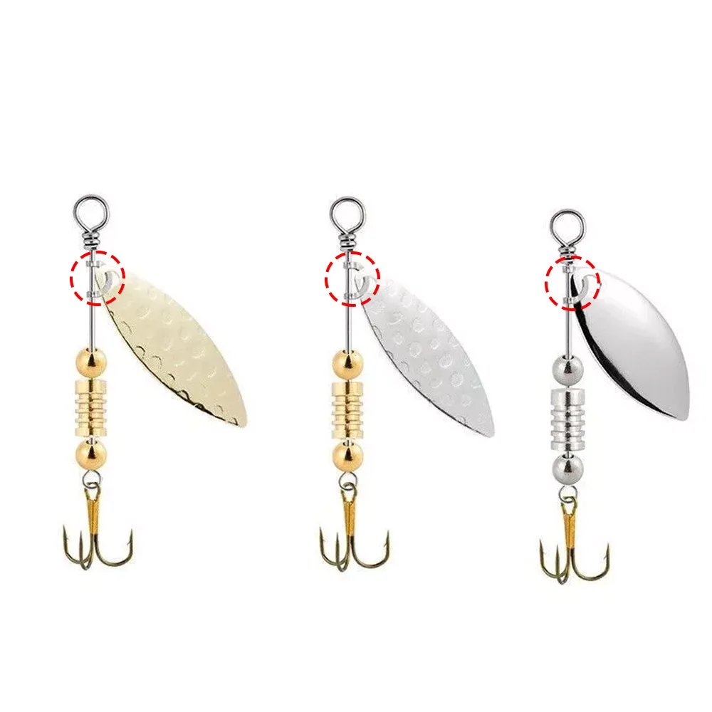 100pcs Fishing U Shaped Fixed  - Fishing Lure Spinnerbait ulasan dan harga