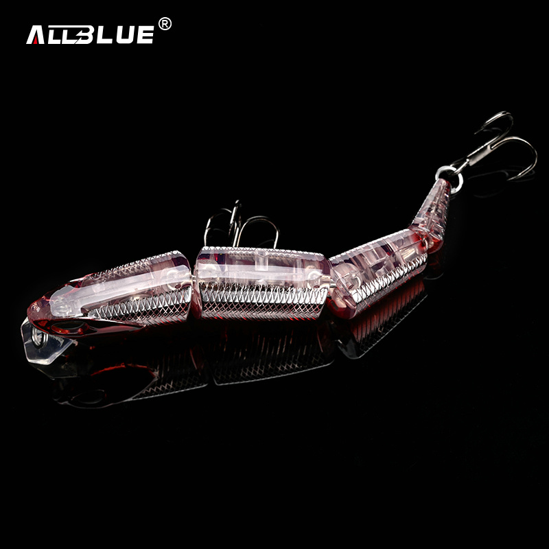 ALLBLUE Professional Jointed S - Fishing Lure Popper ulasan dan harga